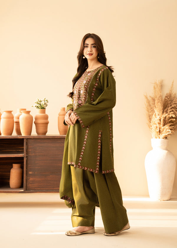 Nayel SUMMER SPECIAL'S UNSTICHED EMBROIDERED LAWN 3PC WITH CHIFFON DUPPATA