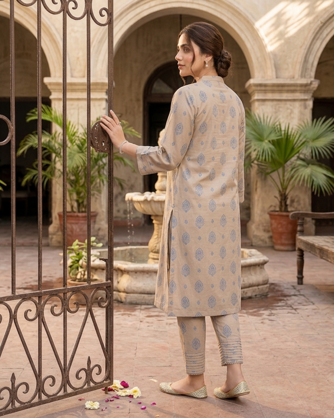 ELEGANT PRINT'S SUMMER UNSTICHED LAWN 2PC ALL OVER