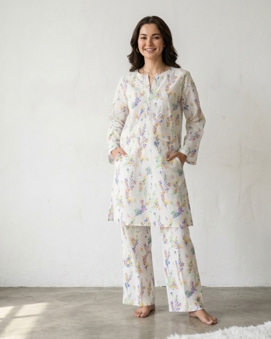 CANDY PRINT'S SUMMER UNSTICHED DORIA LAWN 2PC ALL OVER
