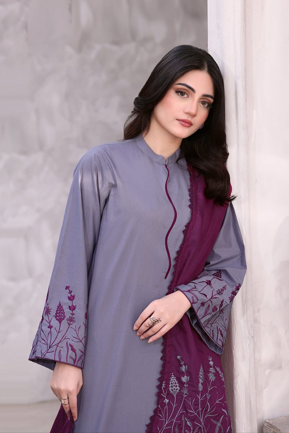 ELLA SUMMER SPECIAL UNSTITCHED EMBROIDERED LAWN 3PC WITH LAWN DUPPATA