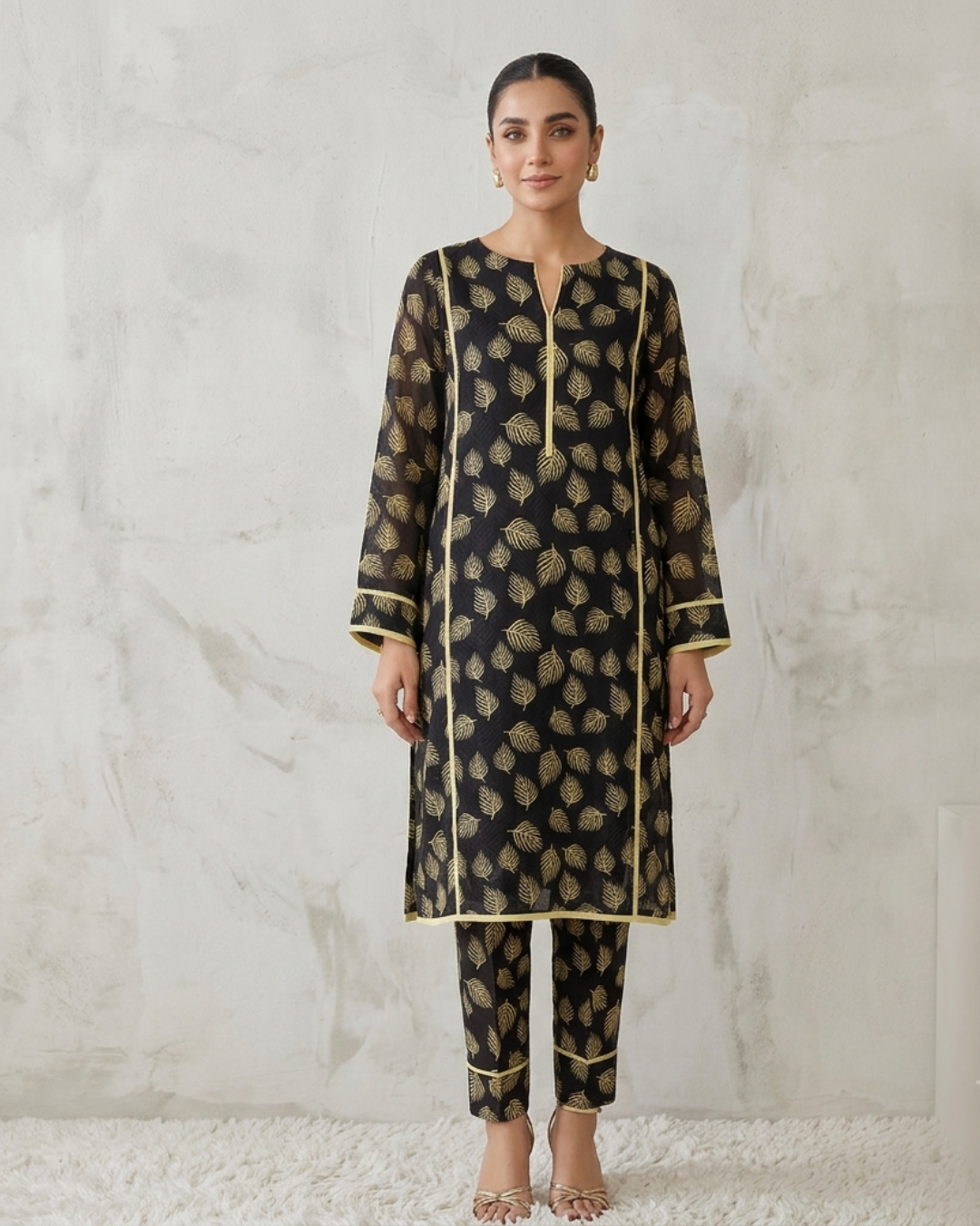 ELEGANT PRINT'S SUMMER UNSTICHED LAWN 2PC ALL OVER