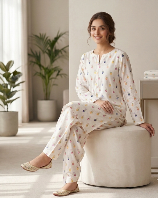 CANDY PRINT'S SUMMER UNSTICHED DORIA LAWN 2PC ALL OVER