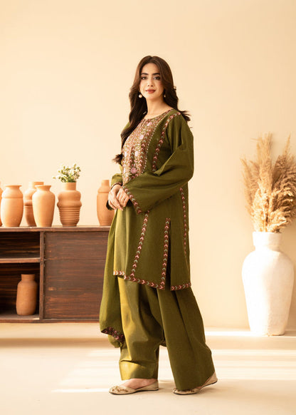 Nayel SUMMER SPECIAL'S UNSTICHED EMBROIDERED LAWN 3PC WITH CHIFFON DUPPATA