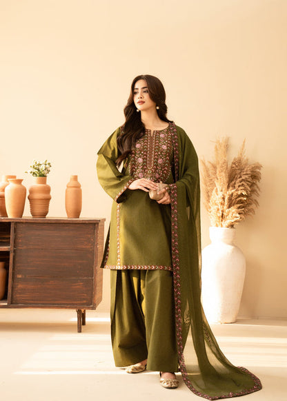 Nayel SUMMER SPECIAL'S UNSTICHED EMBROIDERED LAWN 3PC WITH CHIFFON DUPPATA
