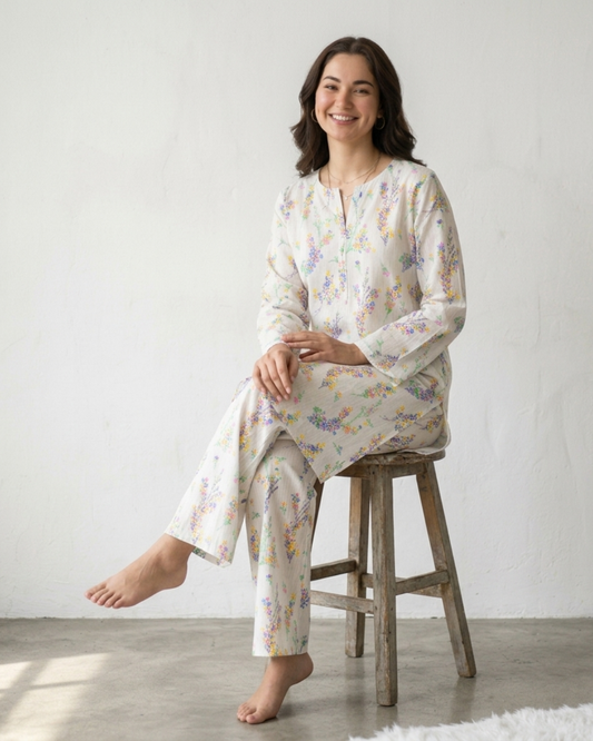 CANDY PRINT'S SUMMER UNSTICHED DORIA LAWN 2PC ALL OVER