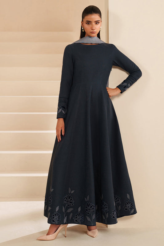 IZNIK WINTER 2026 EMBROIDERED UNSTICHED DHANAK 3PC WITH PASHMINA SHAWL