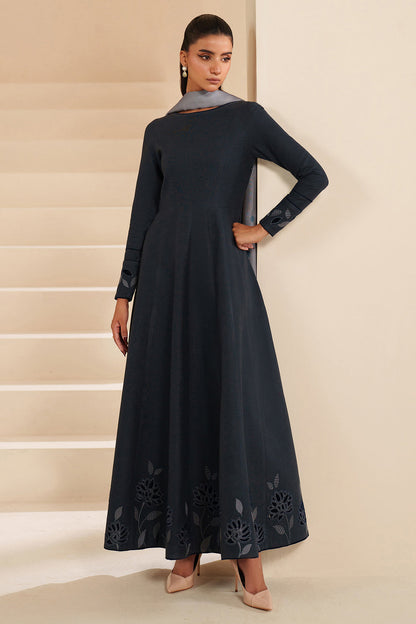 IZNIK WINTER 2026 EMBROIDERED UNSTICHED DHANAK 3PC WITH PASHMINA SHAWL