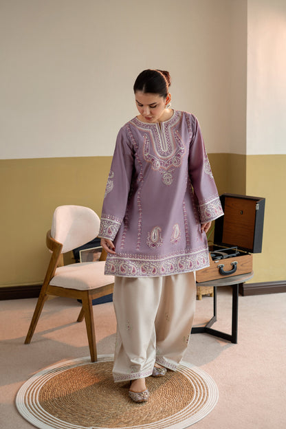 QIAFA WINTER 2026 EMBROIDERED Unstiched DHANAK 2PC