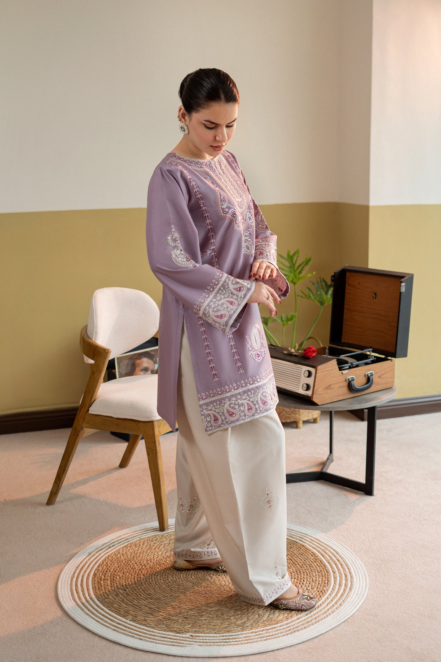 QIAFA WINTER 2026 EMBROIDERED Unstiched DHANAK 2PC