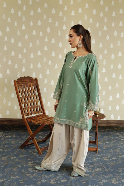 LAIBA WINTER 2026 EMBROIDERED UNSTICHED DHANAK 2PC