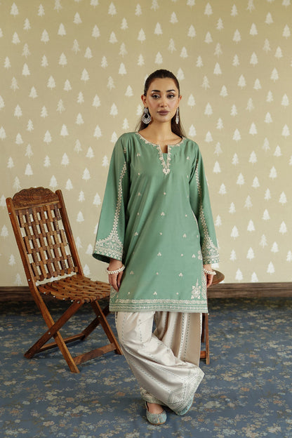 LAIBA WINTER 2026 EMBROIDERED UNSTICHED DHANAK 2PC