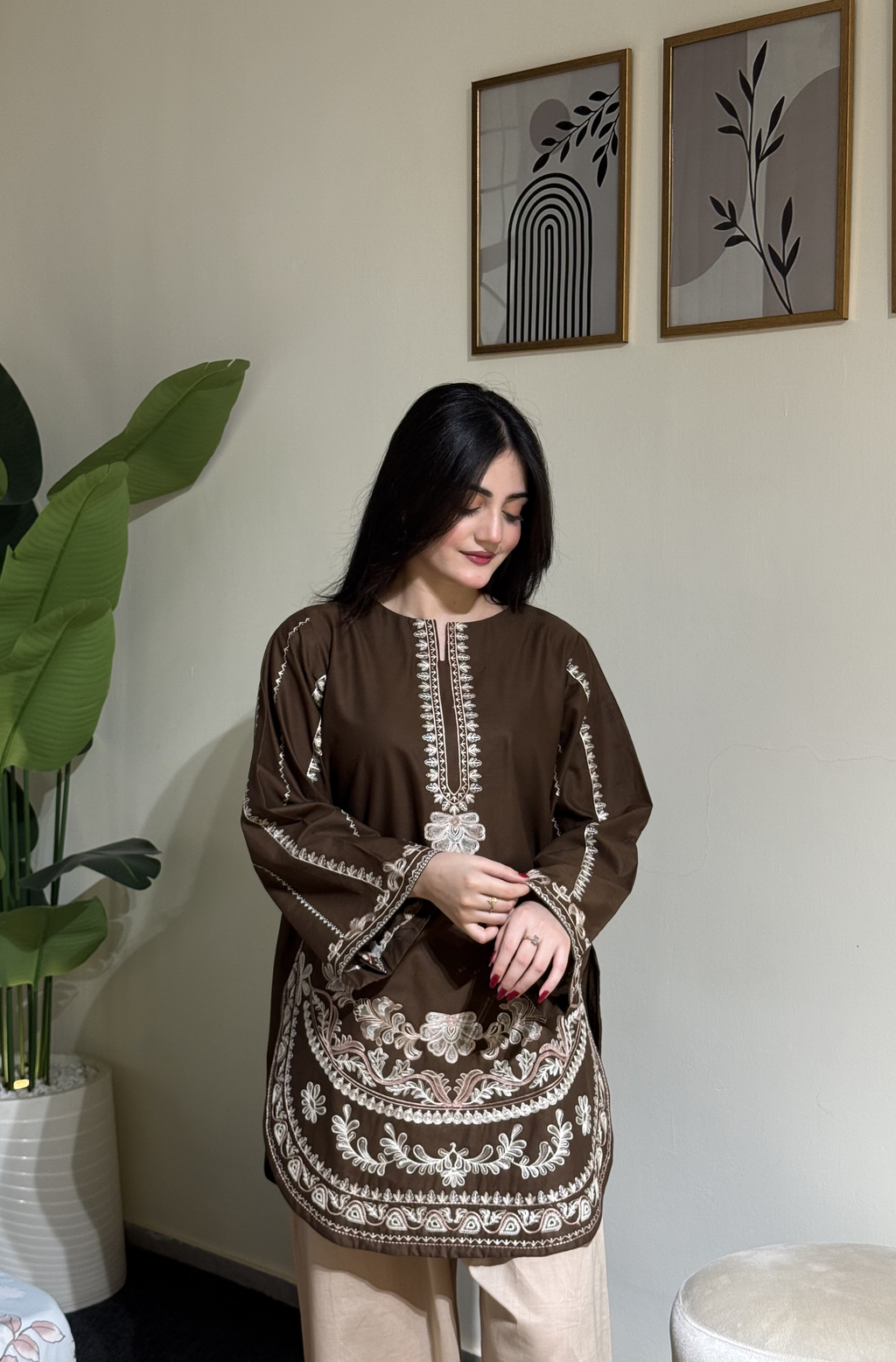CHOCO WINTER 2026 EMBROIDERED UNSTICHED DHANAK 2PC