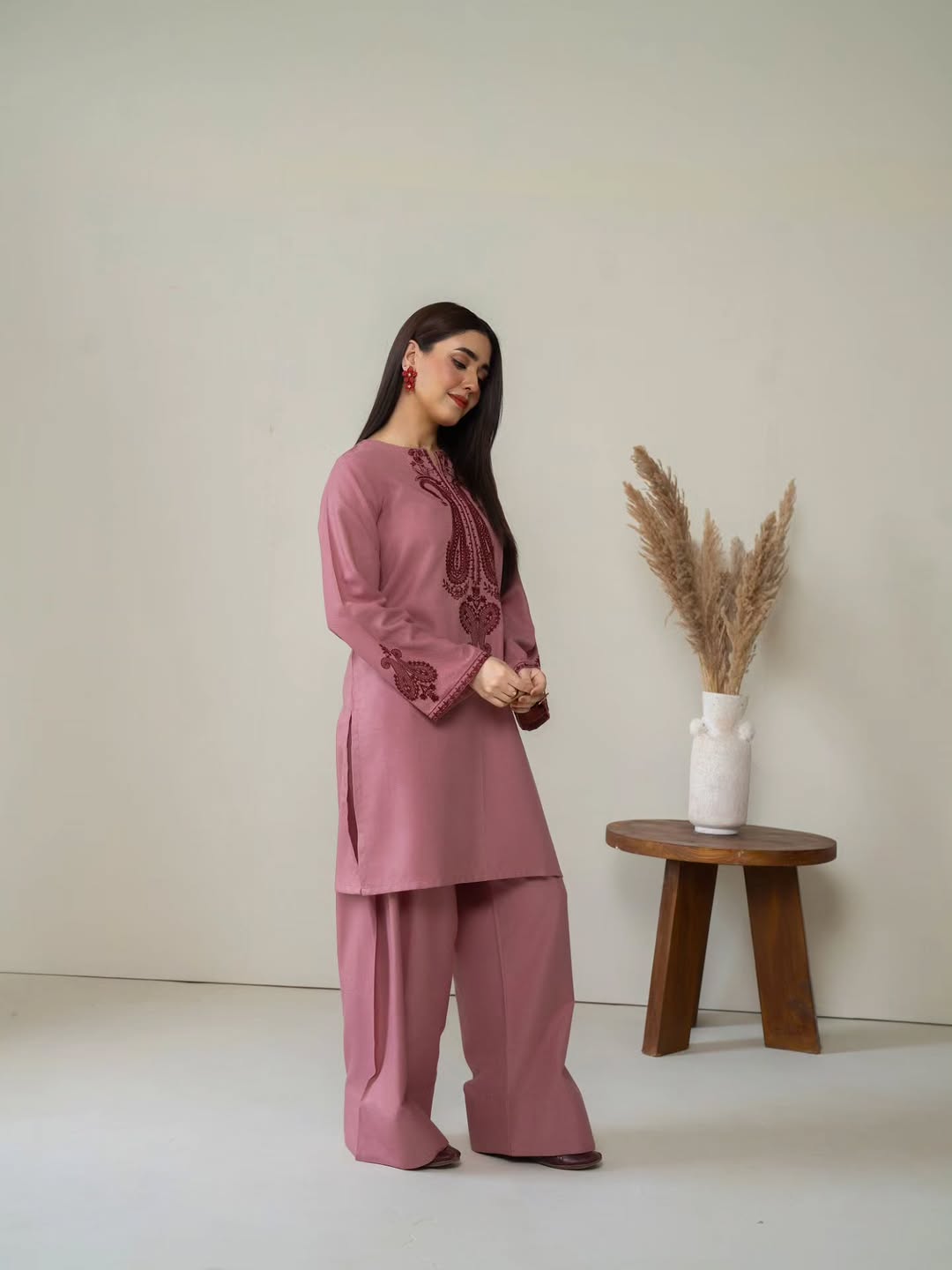 AREESH WINTER 2026 DHANAK EMBROIDERED UNSTICHED 2PC